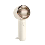 Women's Portable Mini Fan USB Rechargeable Ergonomic Handle Compact Design