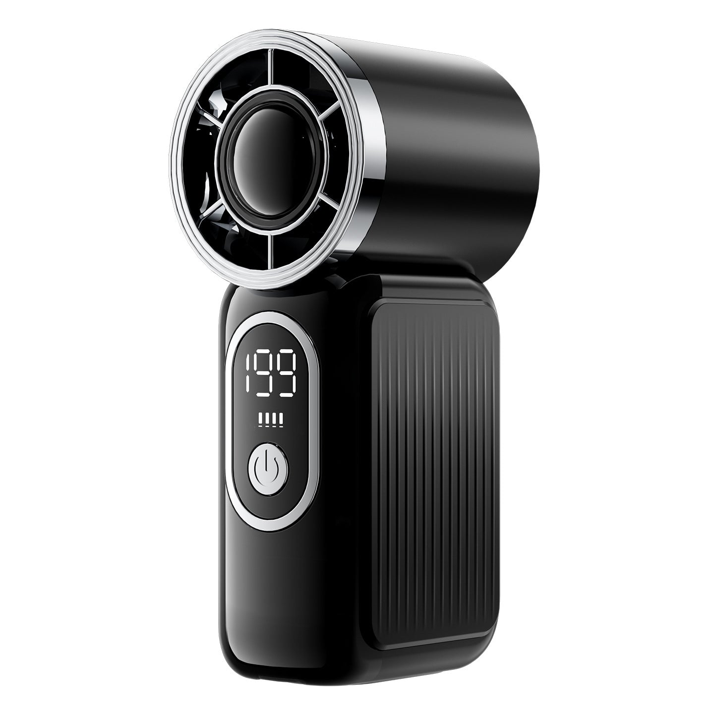 Portable Mini Fan with LED Display and Multiple Speeds Lightweight Handheld Personal Cooling Fan
