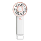 Portable Handheld USB Rechargeable Fan Compact Lightweight Adjustable Speeds