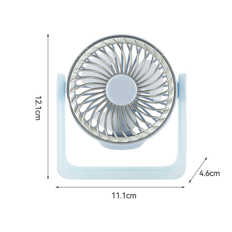 High-Efficiency Desk Cooling Fan Compact Portable Adjustable Speed Settings