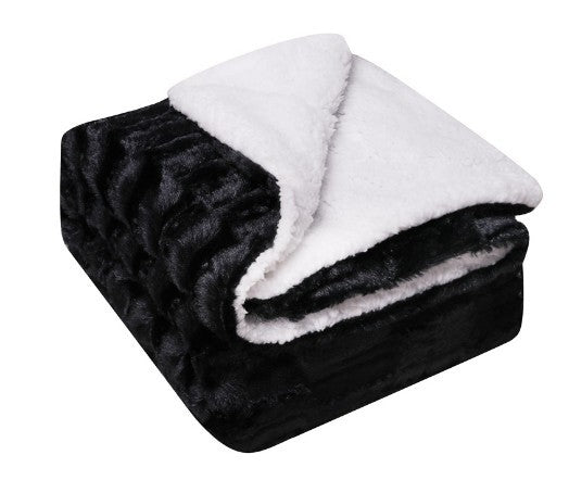 Women's Cozy Fleece Blanket Soft Warm Machine Washable Spacious Size