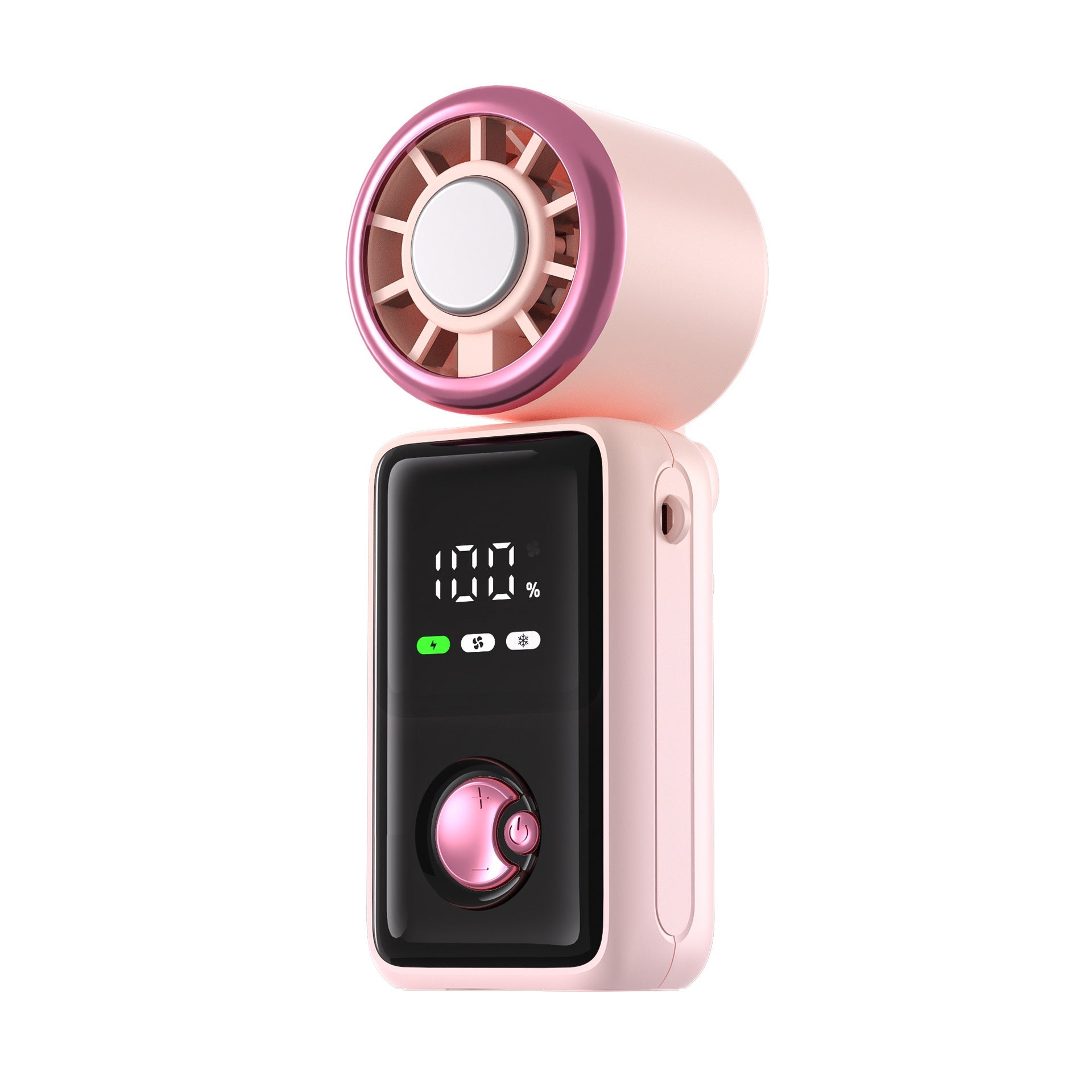 Portable Mini Air Circulator Fan with Precise Speed Control USB Rechargeable Quiet Operation