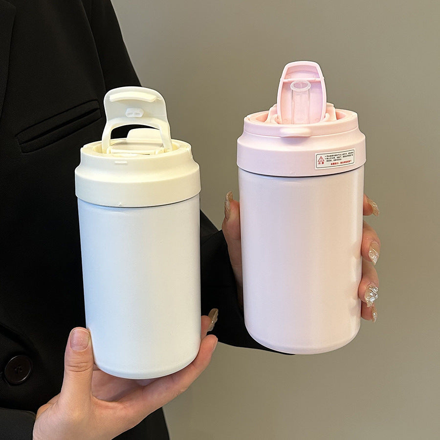 Women’s Insulated Mug BPA-Free Plastic Spill-Proof Leak-Resistant with Carry Handle
