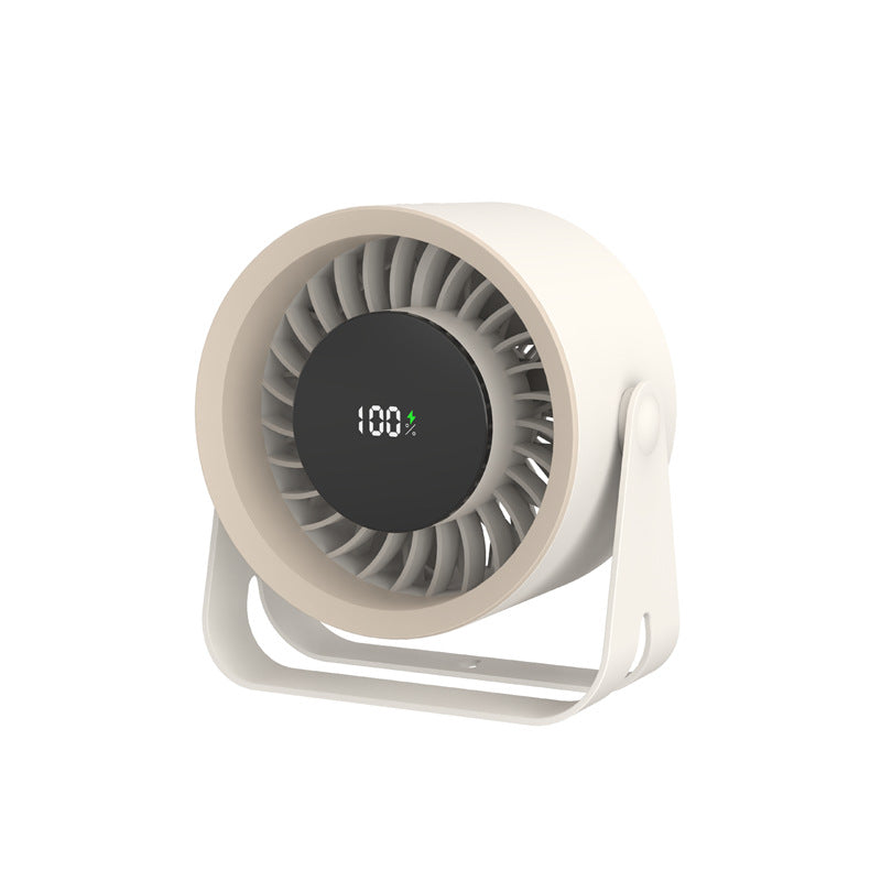 Portable Rechargeable Fan Compact Lightweight Quiet Operation Adjustable Speeds