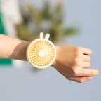 Portable Handheld Fan Lightweight Wrist-Wearable Cute Rabbit Design