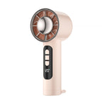 Handheld Air Purifier Fan Portable Rechargeable Cooling Fan with Temperature Display and Quiet Operation