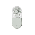 Compact Personal Handheld Cooling Fan Rechargeable Portable Adjustable Speed
