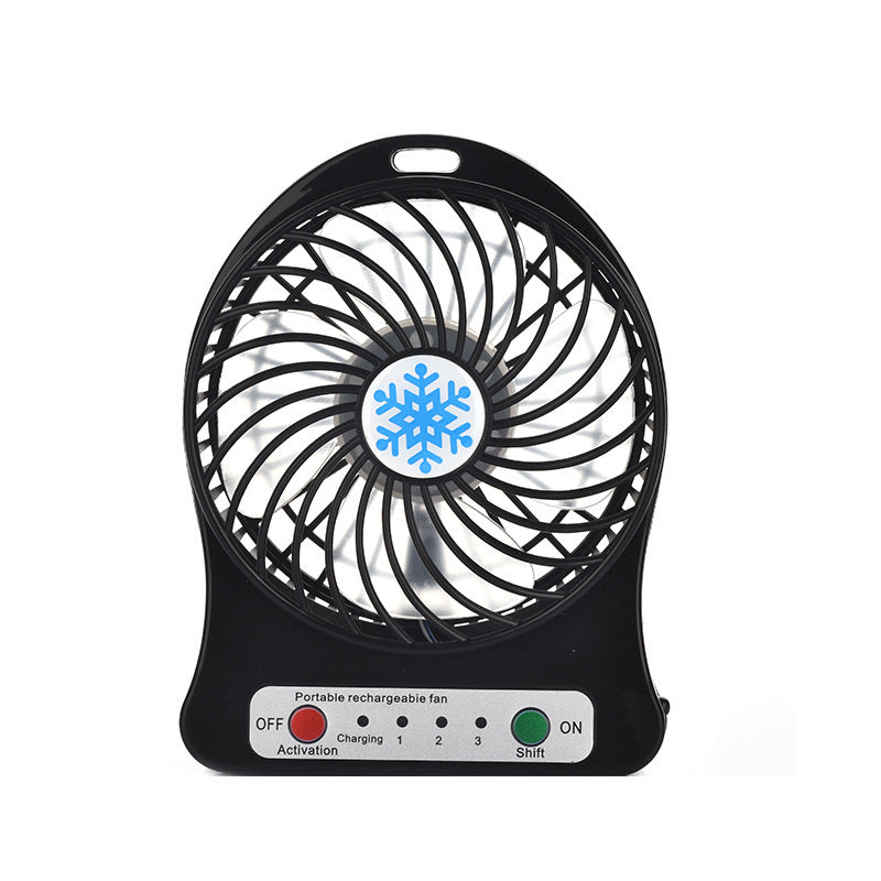Portable Battery Operated Fan Rechargeable with 3 Speed Settings Compact Lightweight Personal Cooling Fan