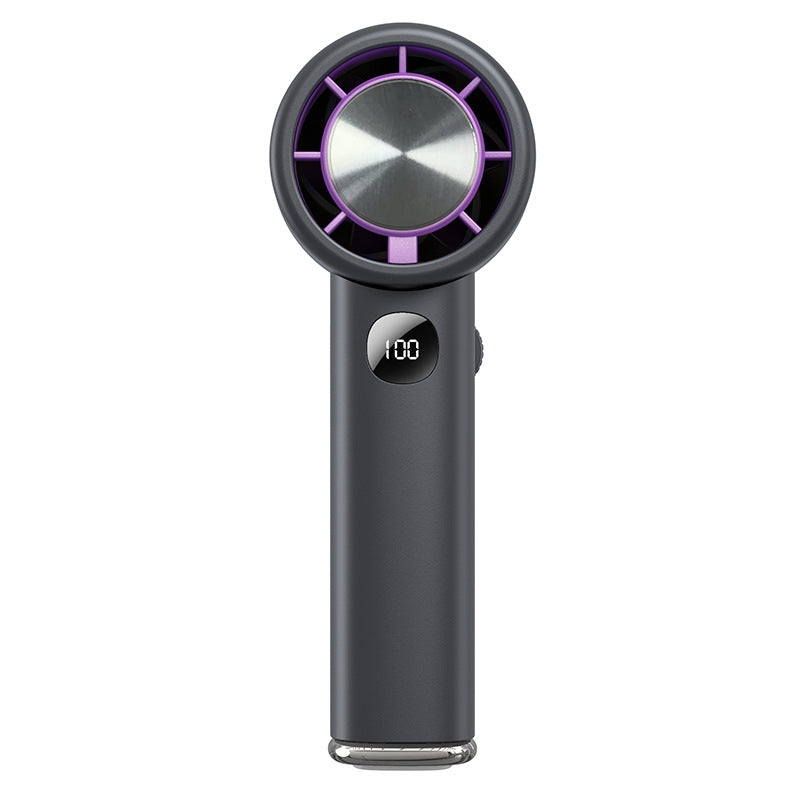 Portable High-Performance Personal Fan USB Rechargeable Cordless with LCD Display and Multiple Speeds