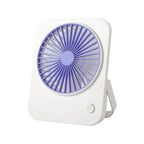 Portable Table Fan with Adjustable Tilt Angle Compact Quiet Operation