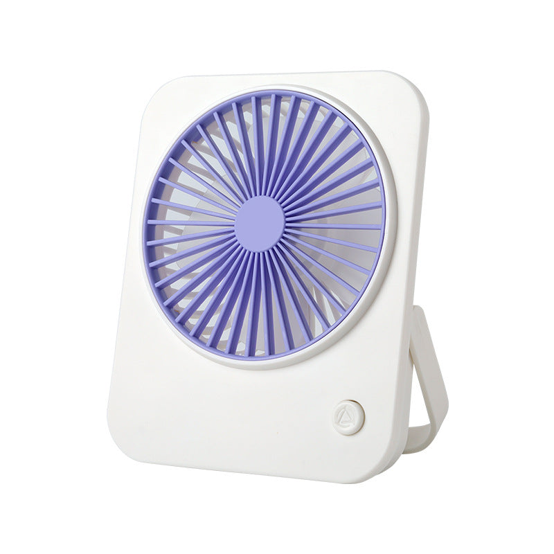Portable Table Fan with Adjustable Tilt Angle Compact Quiet Operation