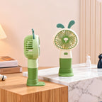 Portable Handheld Fan Lion Design USB Rechargeable Cute Lightweight Personal Fan