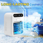 USB-Powered Desktop Vaporizer Humidifier with Refillable Tank Adjustable Louvers Quiet Operation