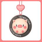 Portable Handheld Fan USB Rechargeable Cute Bunny Design Compact Lightweight
