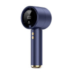 Cordless Travel Hair Dryer Compact Rechargeable with Digital Display and Ion Function