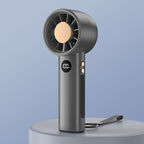 Portable Personal Fan Rechargeable Battery Compact Lightweight Adjustable Speed
