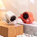 Portable USB Mini Fan with Folding Clip Adjustable Speed and LED Display Lightweight and Compact