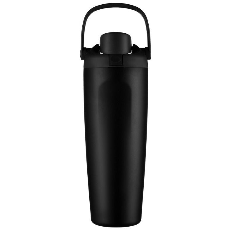 Stainless Steel Vacuum Insulated Water Bottle Double-Walled Leak-Proof with Carry Handle