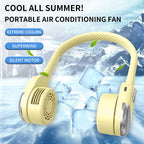 Wireless Bluetooth Headphones Women Lightweight Ergonomic Cooling Fan Long Battery Life