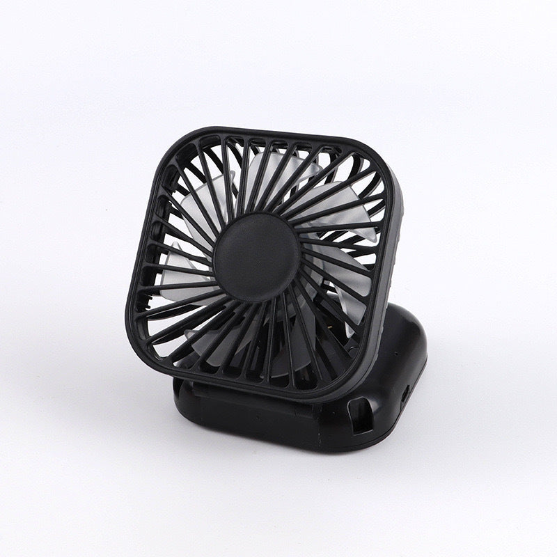 Portable Mini Fan Battery Operated Compact Lightweight Adjustable Speeds for Travel and Outdoor Use