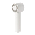 Ergonomic Handheld Cooling Fan USB Rechargeable Portable Personal Fan with Multiple Speeds