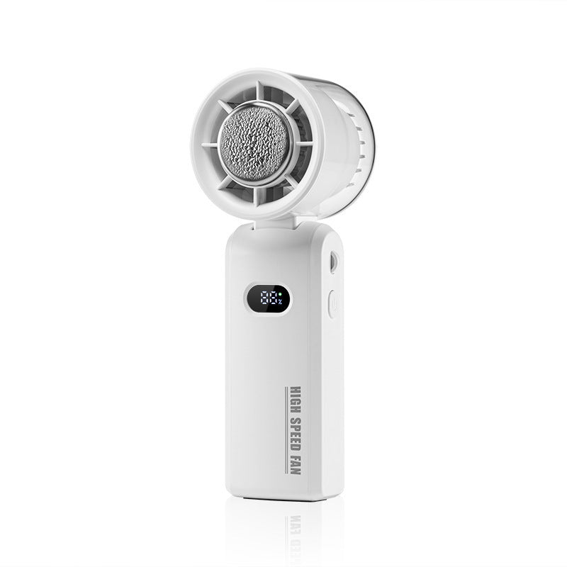 Harrow Portable Rechargeable Mist Fan Cordless Personal Cooling Fan with LED Display