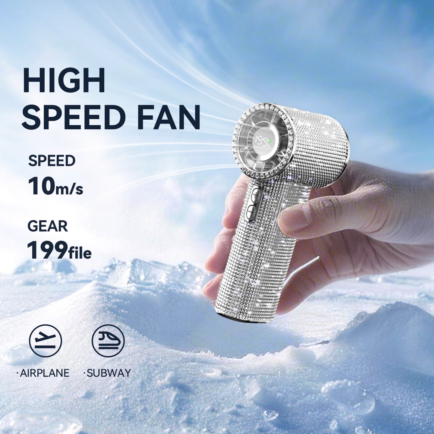 Women's Premium Hair Styler with Temperature Control and LCD Display