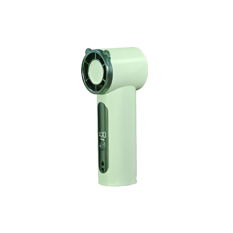 Portable High-Performance Fan with Digital Display Lightweight Rechargeable