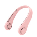 Portable Neck Fan Lightweight Ergonomic Design Adjustable Speed for Women