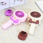 Portable USB Rechargeable Handheld Fan for Women Creative Cat Design Lightweight