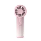 Portable Mini Hand Fan USB Rechargeable Quiet Handheld Fan with Adjustable Speeds