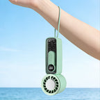 Portable Rechargeable Mini Fan Compact Lightweight Personal Cooling Fan with LED Battery Indicator