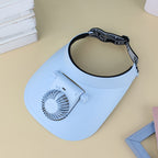 Wearable Neck Fan Portable USB Rechargeable Lightweight Quiet Cooling Fan for Women