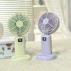 Portable Mini Fan with Digital Control USB Powered Compact Personal Cooling Fan