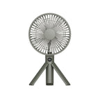 Flexible Cordless Table Fan with Adjustable Positions and LED Display Quiet Operation