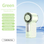 Harrow Portable Fan Rechargeable Quiet Compact Personal Fan with Adjustable Speed and LED Display