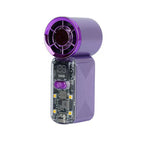 Smart USB Rechargeable Desk Fan Portable Adjustable Speed Quiet Operation with LED Display