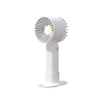 Rechargeable Handheld Cooling Fan with Smart Temperature Display Portable Personal Fan