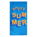 Brehn Beach Towel Soft Quick-Drying Microfiber Palm Tree Design Blue Large