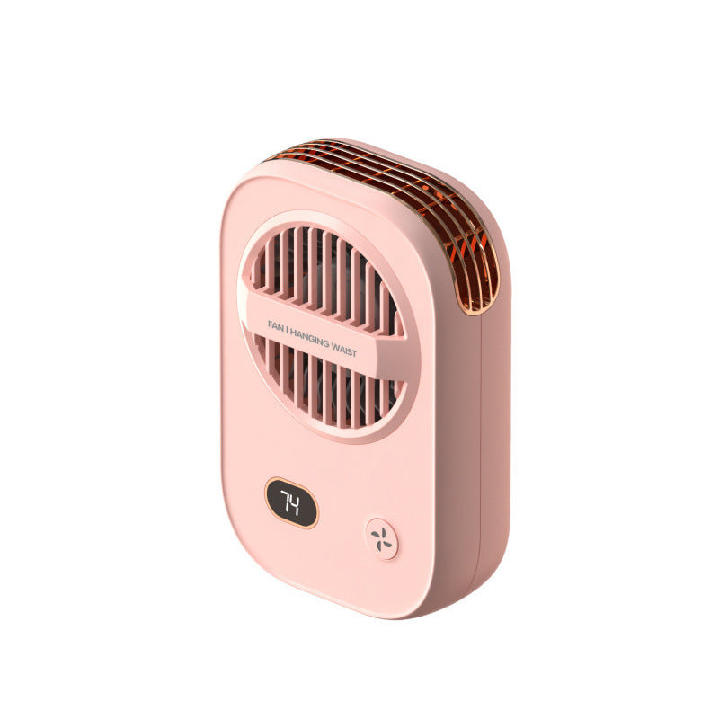 Harrow Hands-Free Waist Fan Portable Rechargeable Personal Cooling Fan Adjustable Speed