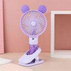 Portable USB Table Fan Foldable Design Lightweight Personal Desk Fan with Multiple Speeds