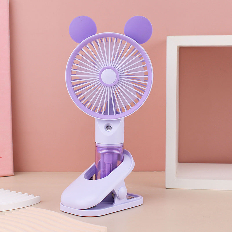 Portable USB Table Fan Foldable Design Lightweight Personal Desk Fan with Multiple Speeds