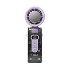 Portable High-Speed Fan with LCD Display USB Rechargeable Compact Handheld Fan