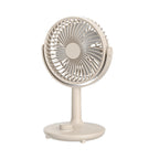Table Fan Compact Quiet Operation Stepless Speed Control Fully Tiltable Head Energy Efficient