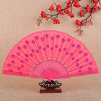 Women's Folding Fan Artistic Design Lightweight Compact Handheld Accessory