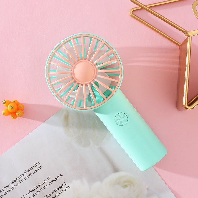Portable Hand Fan with Ergonomic Grip and Long-Lasting Battery