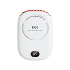 Hands-Free Portable Fan Lightweight Adjustable Speed Neck and Clip-On Cooler