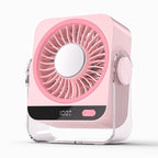Portable Desk Fan Harrow Compact Lightweight Quiet Operation Adjustable Speed