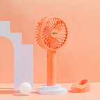 Mini Desktop Cooling Fan Portable Adjustable Speed Compact Personal Air Circulator