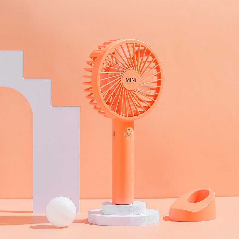 Mini Desktop Cooling Fan Portable Adjustable Speed Compact Personal Air Circulator